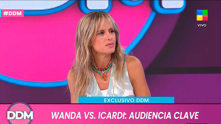 Mariana Fabbiani fue letal con Icardi y la China Suárez