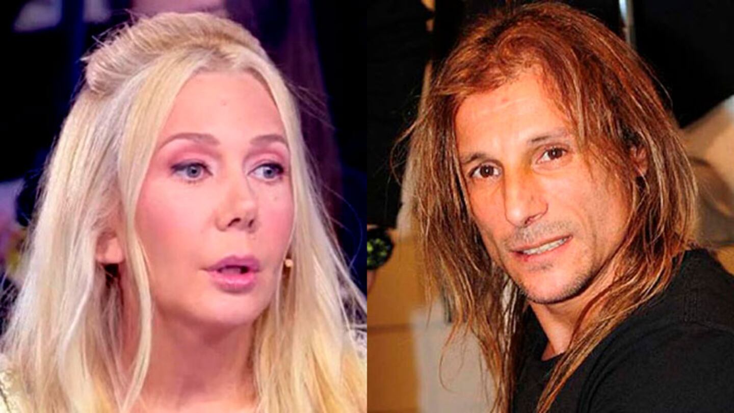 Mariana Nannis y Claudio Caniggia