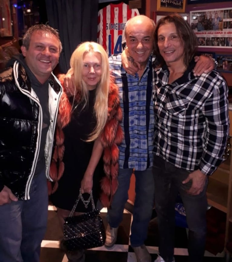 Mariana Nannis y Claudio Paul Caniggia compartieron una cena y desmintieron rumores de separación con una foto