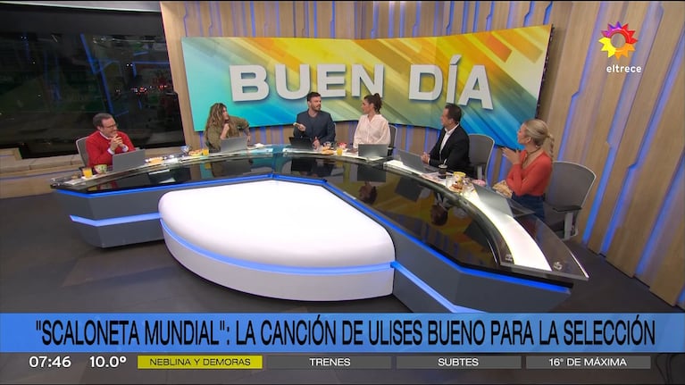 Mariana Señuk escuchó la canción de Ulises Bueno para la Selección y su reacción sorprendió a todos