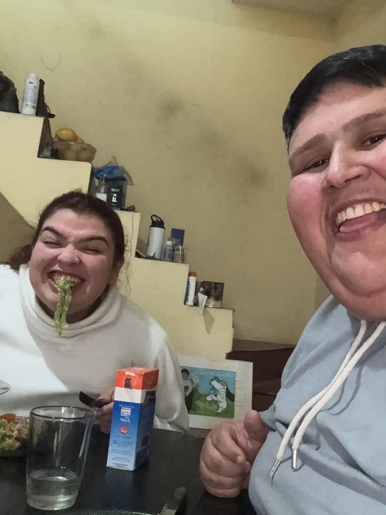Marianela de Cuestión de Peso confirmó su romance con otro participante del reality . Crédito: Instagram