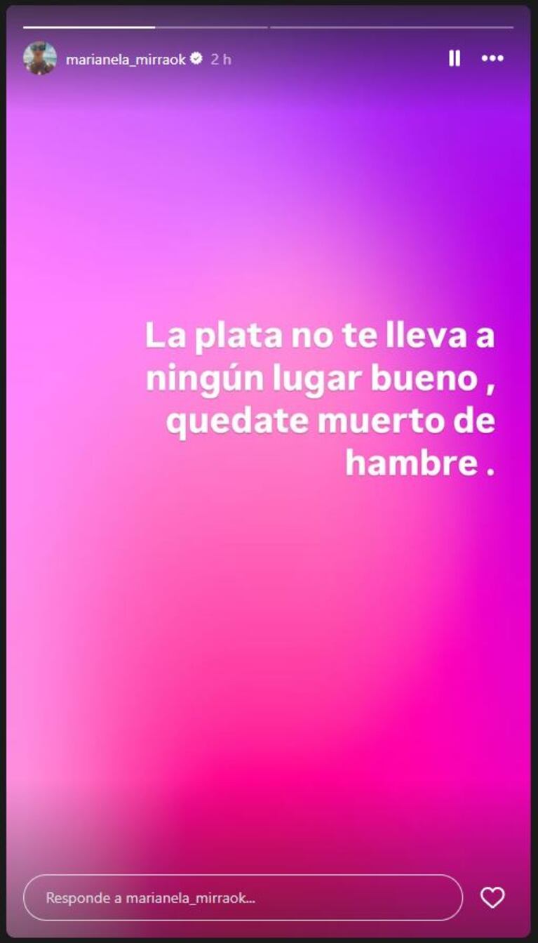 Marianela Mirra confirmó su separación de José Alperovich   (Foto: Instagram @marianela_mirraok)