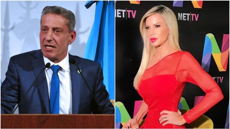 Mariano Arcioni, gobernador de Chubut, negó un romance con Luciana Salazar