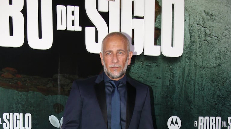 Mariano Argento en la avant premiere de El Robo del Siglo. (Foto: Movilpress)