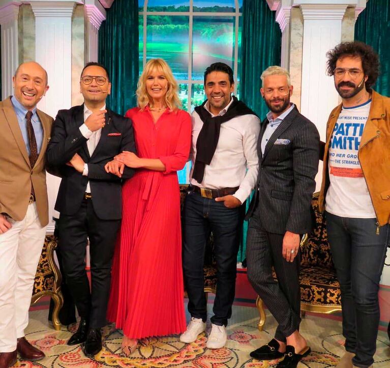 Mariano Caprarola y Coco Fernández (fotos: Instagram @caprarolamariano)