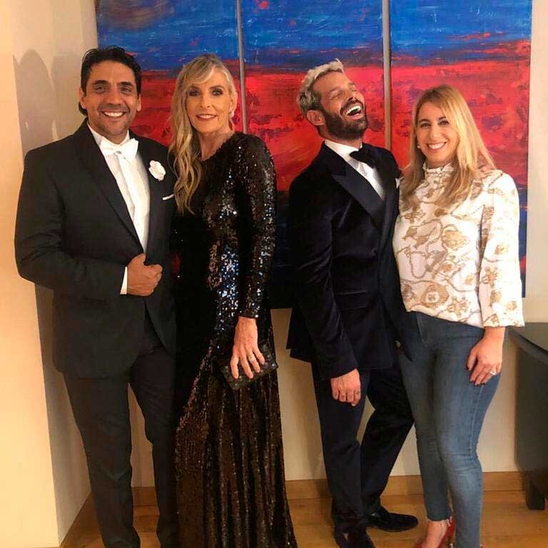 Mariano Caprarola y Coco Fernández (fotos: Instagram @caprarolamariano)