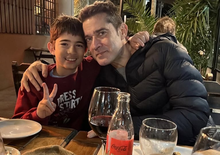 Mariano Castro y el amor de su vida: su hijo León. Foto: Instagram marianocastro2001