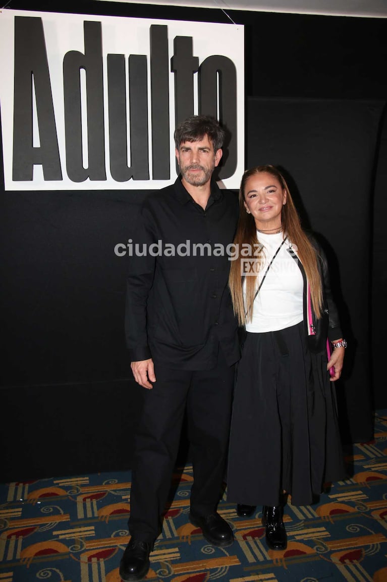 Mariano González y Sandra Rojas (Foto: Movilpress)
