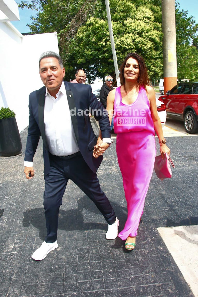 Mariano Iúdica con Romina Propato (Foto: Movilpress)