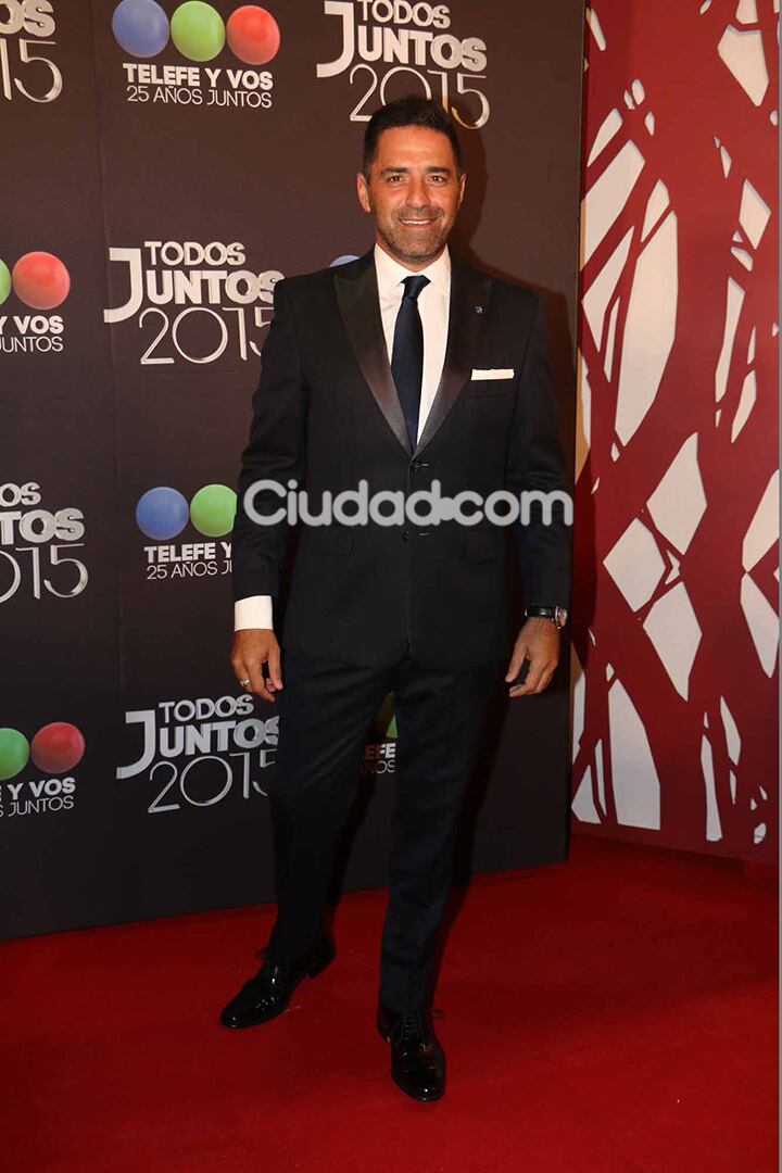 Mariano Iúdica, en la fiesta de Telefe. (Foto: Movilpress)