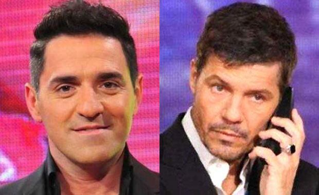 Mariano Iúdica felicitó a Marcelo Tinelli por el nacimiento de Lorenzo. (Fotos: Web)
