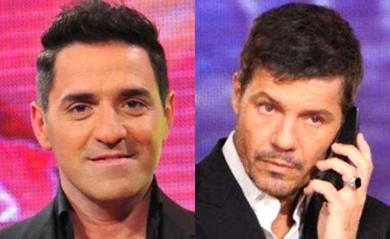 Mariano Iúdica felicitó a Marcelo Tinelli por el nacimiento de Lorenzo. (Fotos: Web)