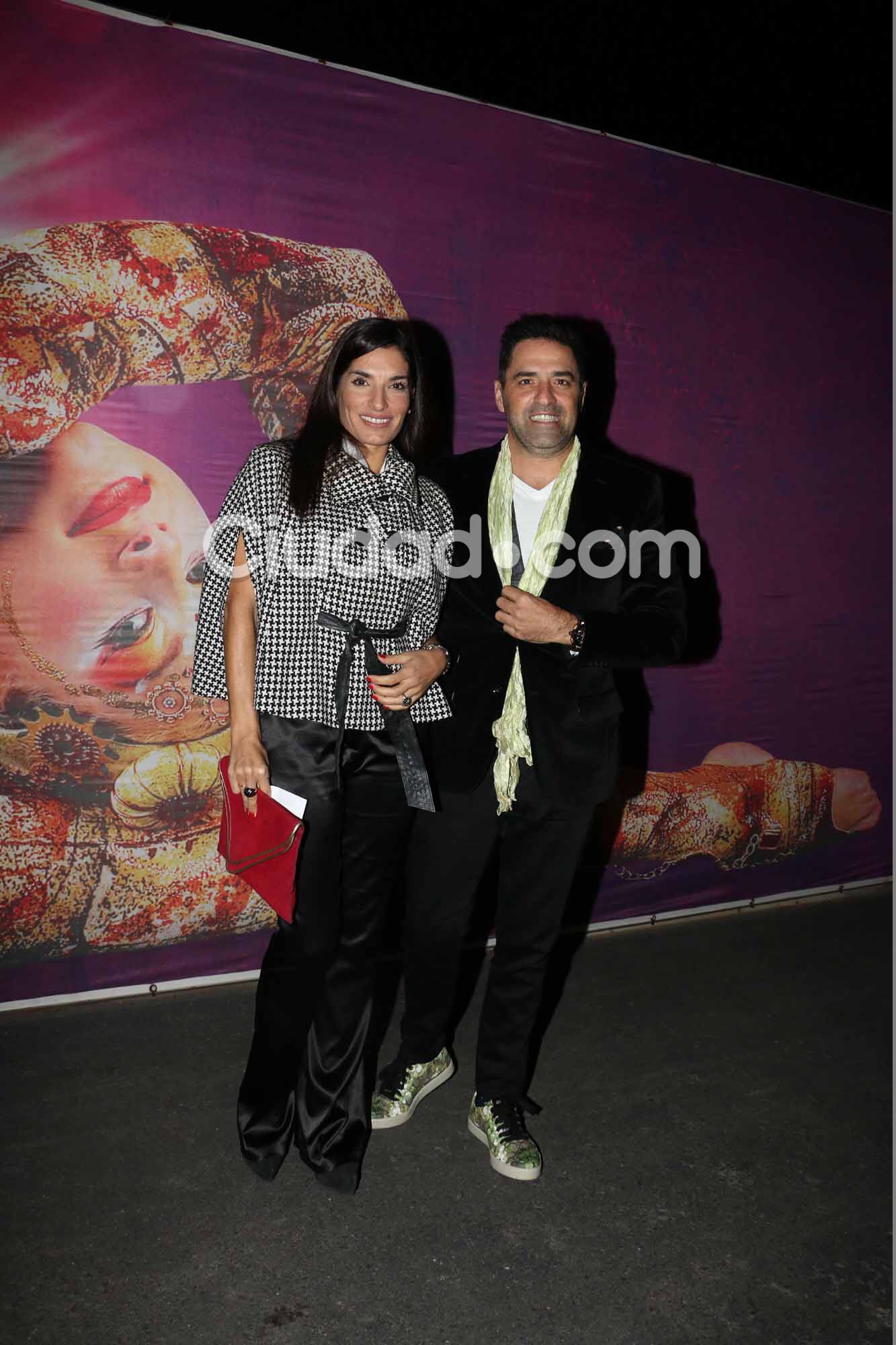 Mariano Iúdica y Romina Propato fueron al Cirque Du Soleil. (Foto: Movilpress-Ciudad.com)