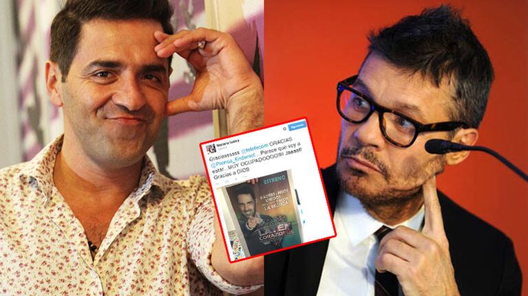Mariano Iúdica y una nueva ironía para Tinelli (Fotos: Web). 