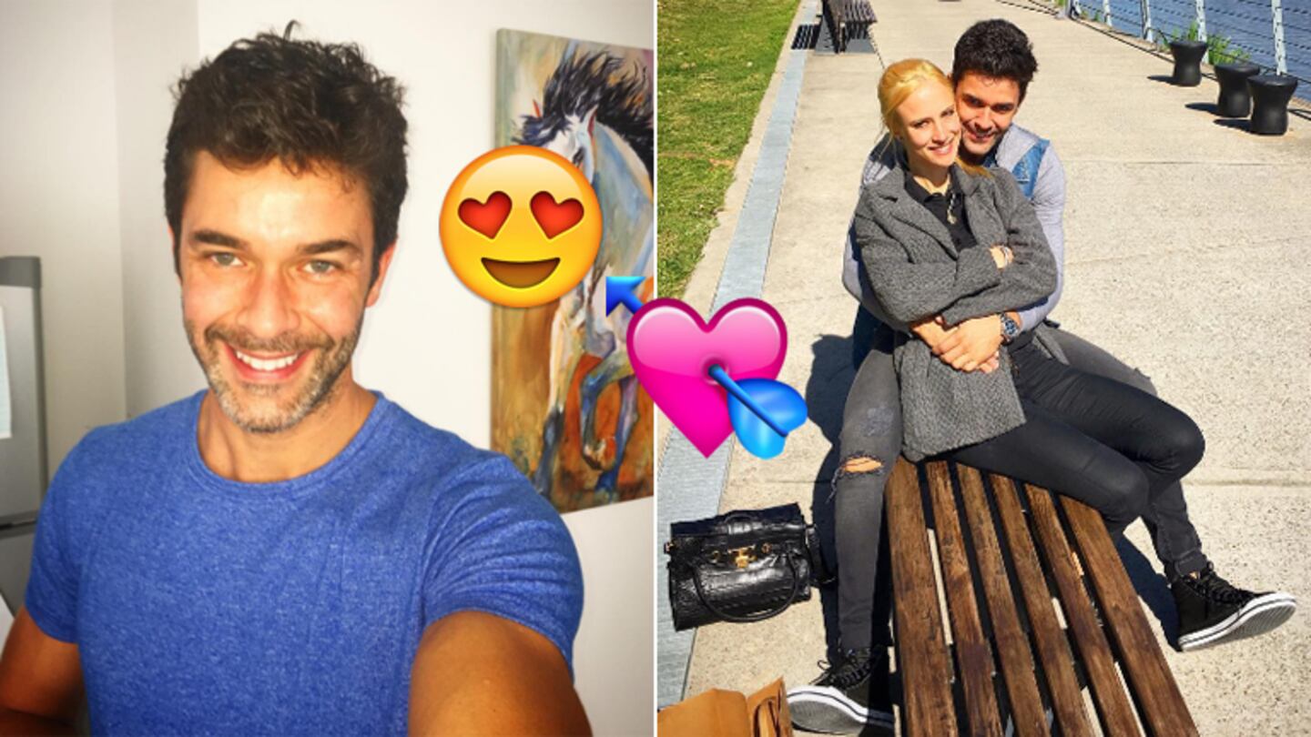 Mariano Martínez confirmó su relación con una joven modelo (Foto: Instagram)