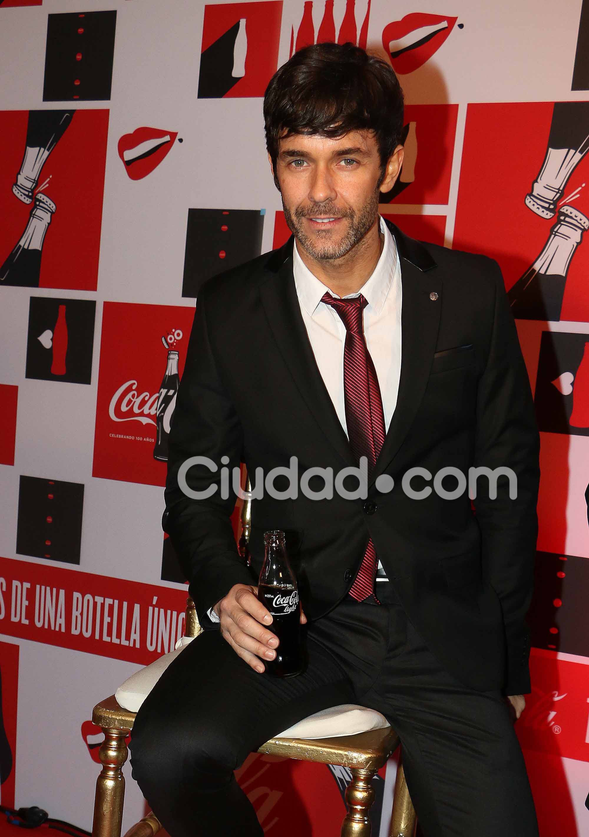 Mariano Martínez, el galán del momento, infaltable  (Fotos: Movilpress).