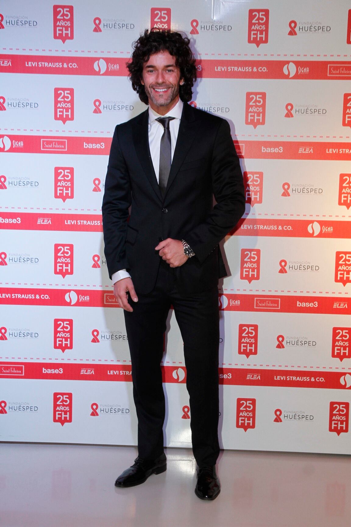 Mariano Martínez, en la gala por los 25 años de Fundación Huésped. (Foto: Consuelo Oppizzi)
