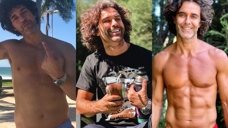 Mariano Martínez mostró su increíble transformación física (Fotos: Instagram)