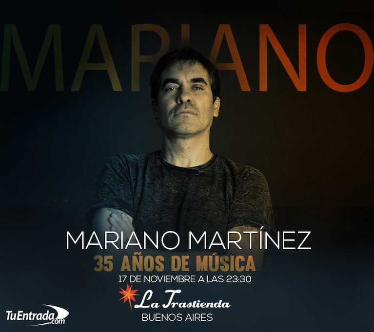 Mariano Martínez presenta su primer material como solista para celebrar 35 años con la música