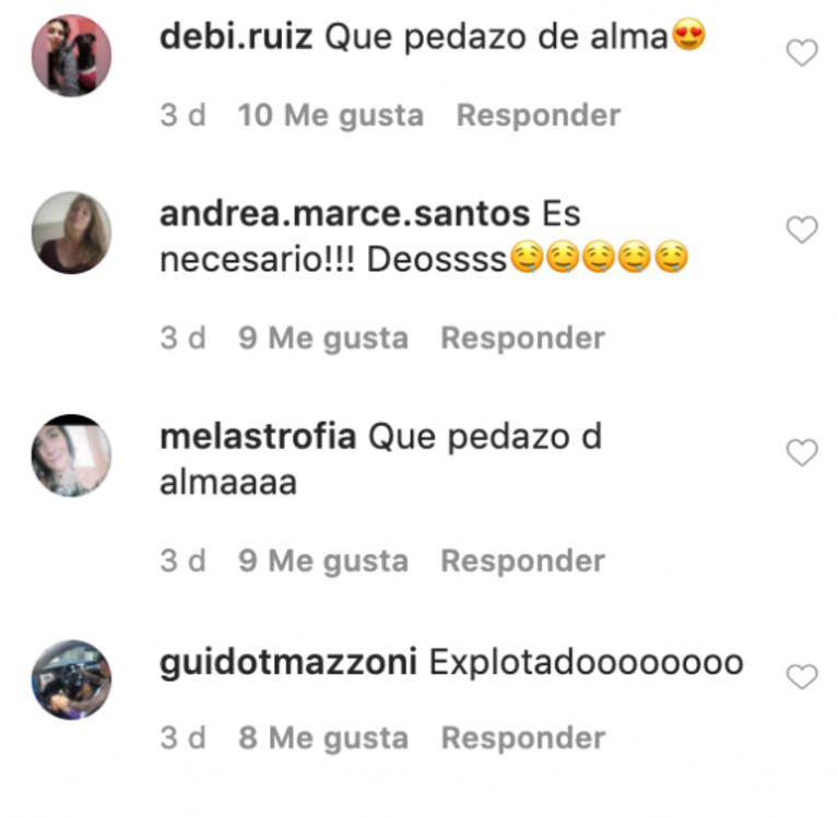 Mariano Martínez publicó una nueva foto hot y sus seguidoras reaccionaron incendiadas: "Qué pedazo de alma"