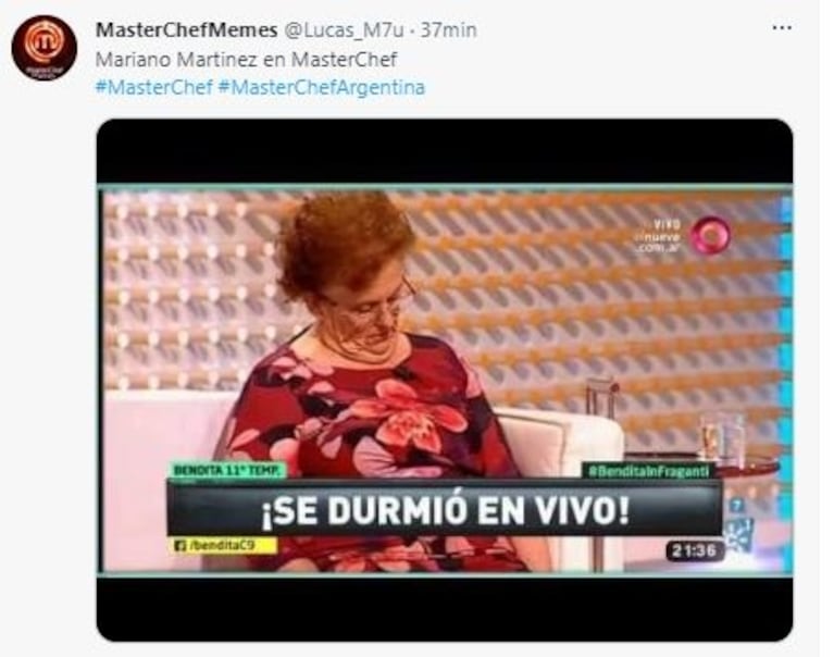 Mariano Martínez visitó MasterChef y generó montañas de memes: "Sigo sin entender por qué lo invitaron"