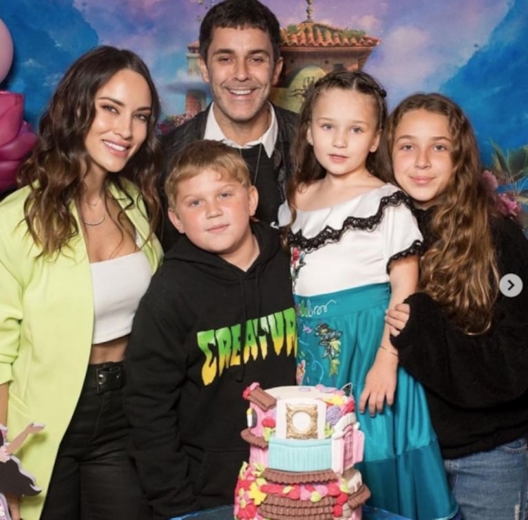 Mariano Martínez y Camila Cavallo le festejaron el cumple a su hija Alma, que cumplió 5 años