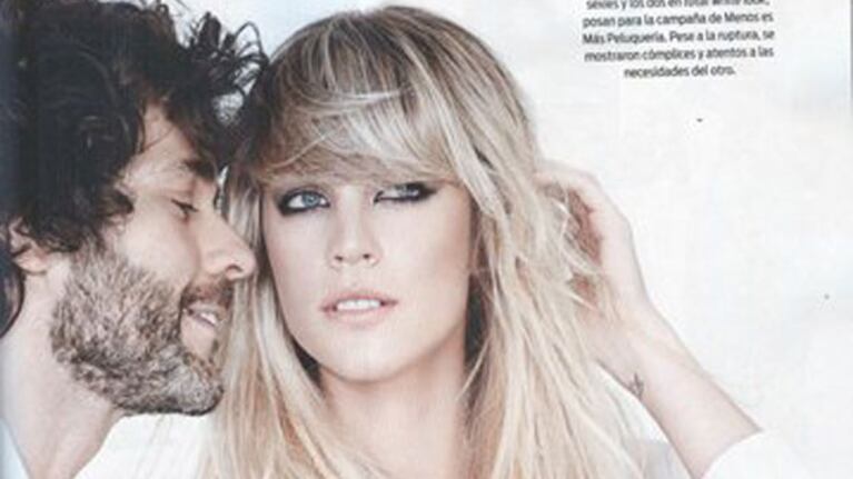 Mariano Martínez y Juliana Giambroni, juntos. (Foto: revista ¡Hola! Argentina)