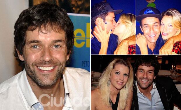 Mariano Martínez y la reconciliación con su mujer. (Foto: Web)