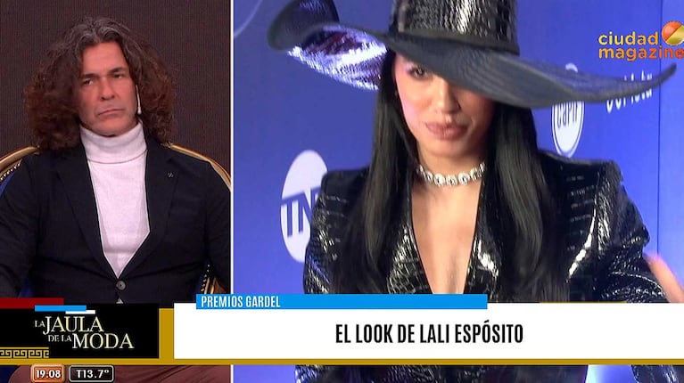 Mariano Martínez y Lali Espósito (Fotos: capturas Ciudad Magazine)