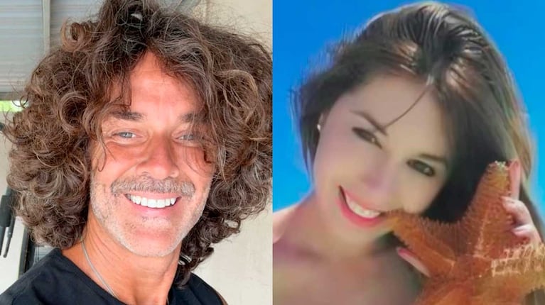 Mariano Martínez y "Meli" (Fotos: captura América TV e Instagram @marianom78)