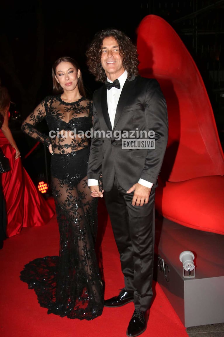 Mariano Martínez y Melina (Foto: Movilpress)