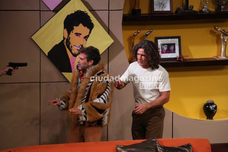 Mariano Martínez y Nicolás Cabré (Foto: Movilpress)