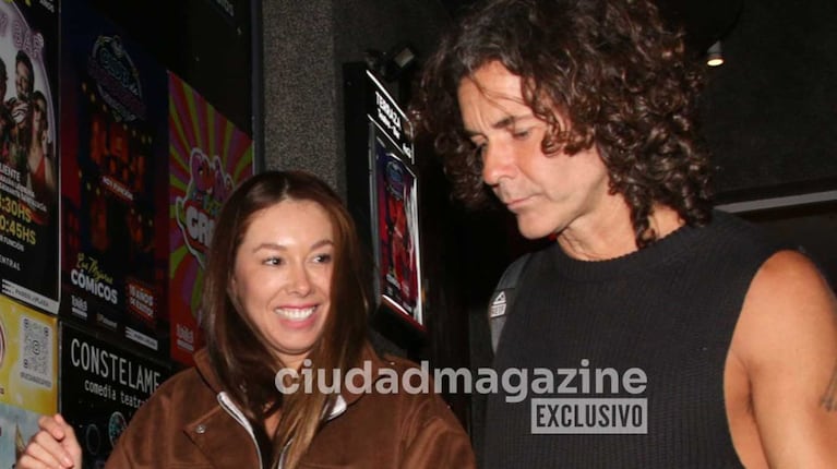 Mariano Martínez y su novia Meli (Foto: Movilpress)