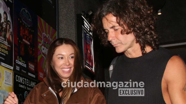 Mariano Martínez y su novia Meli (Foto: Movilpress)