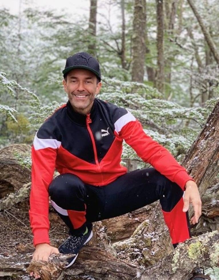 Mariano Martínez y sus divertidas vacaciones en familia en Ushuaia: "El fin del mundo y el principio de todo"