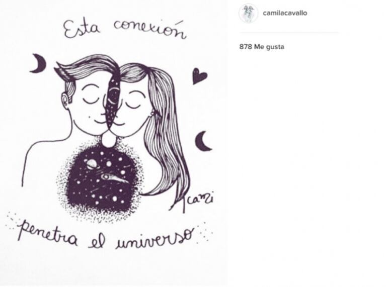Mariano Martínez y una romántica foto con Camila Cavallo en Instagram: la artística respuesta de ella 