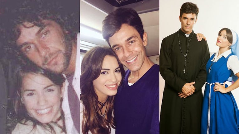 Mariano Martínez y una tierna foto vintage con Lali Espósito de niña