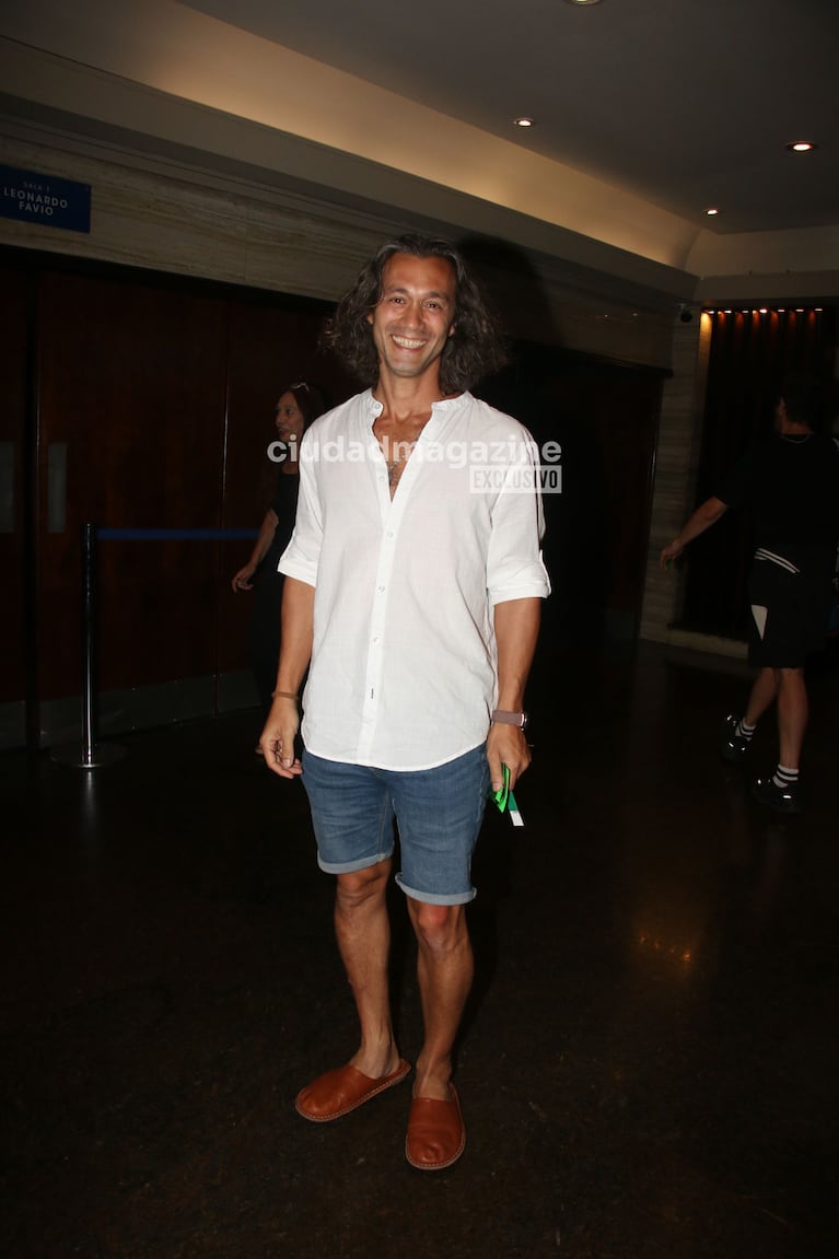 Mariano Torre en el estreno de Nuestra Tierra (Foto: Movilpress).