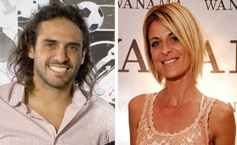 Mariano Zabaleta y Eugenia Tobal, ¿juntos? (foto: Web)