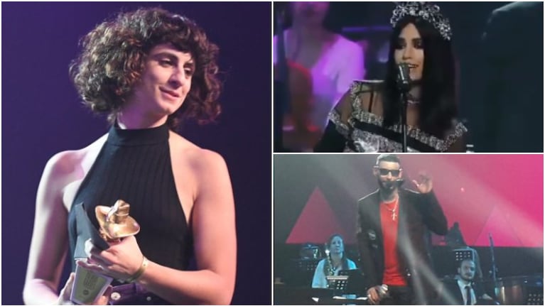 Marilina Bertoldi, ganadora del Oro en los Premios Gardel: todos los vencedores de la noche de la música