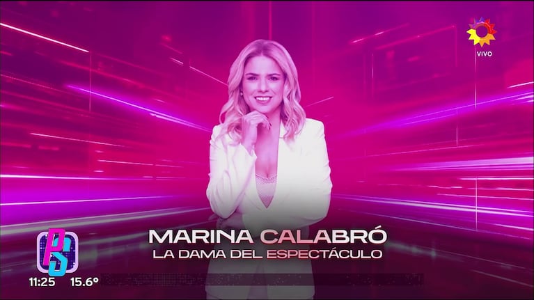 Marina Calabró, conductora de Primicias Ya.