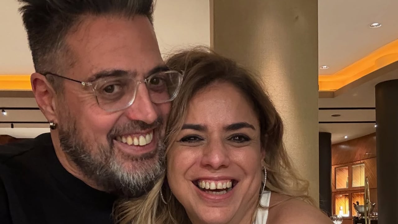 Marina Calabro y Rolando Barbano. Credito: Instagram/@rbarbano_