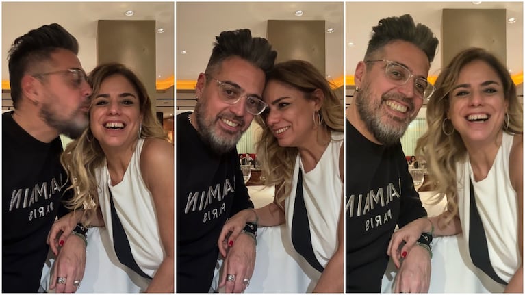 Marina Calabro y Rolando Barbano. Credito: Instagram/@rbarbano_