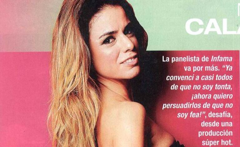 Marina calabró y su "arma" de seducción. (Foto: Paparazzi)