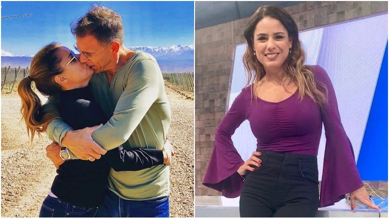 Marina Calabró y su foto a puro amor con Martín Albrecht en Mendoza: En el paraíso