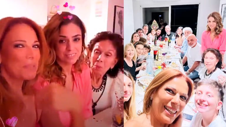 Marina e Iliana Calabró celebraron Nochebuena juntas tras el escándalo.