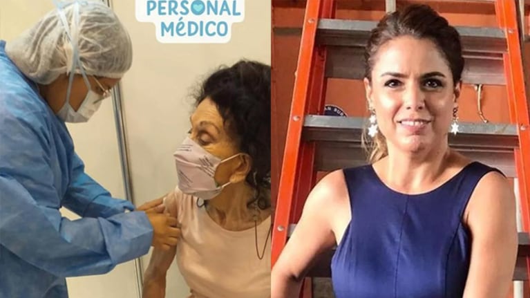Marina se mostró agradecida con el personal médico.