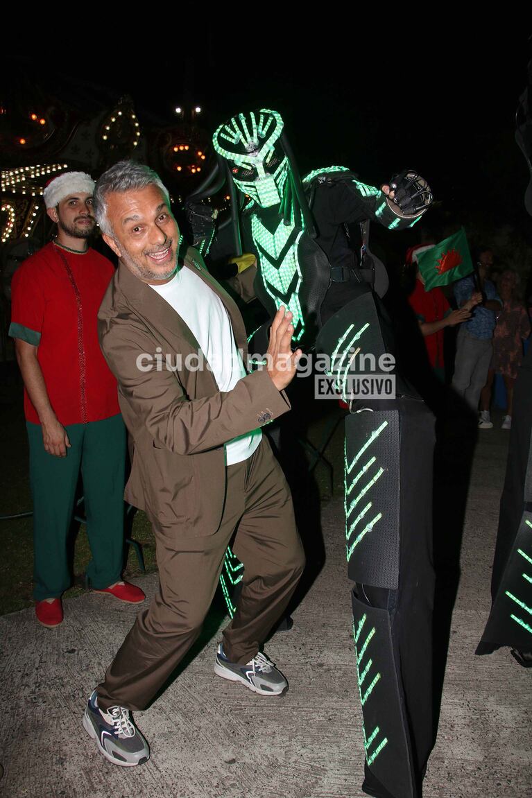 Mario Massaccesi en el cumpleaños de Georgina Barbarossa (Foto: Movilpress).