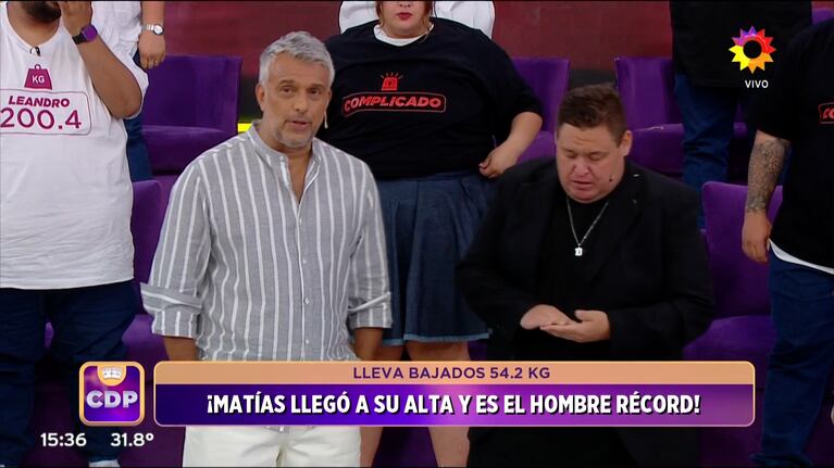 Mario Massaccesi y Matías de CDP.