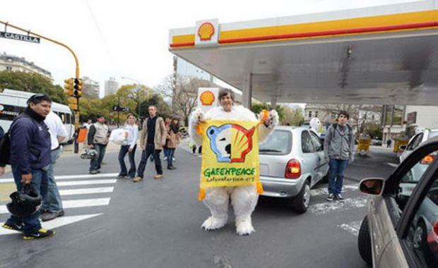 Mario Pergolini, disfrazado de oso polar (Foto: Web).